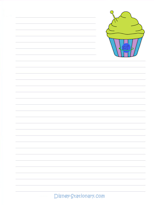 Little Green Man Stationery