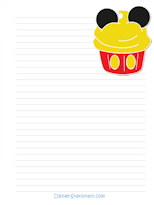 Mickey Mouse Stationery