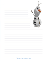 Frozen Stationery