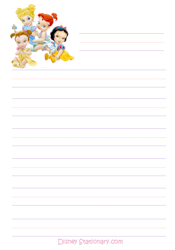 Princesses Stationery