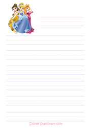 Princesses Stationery