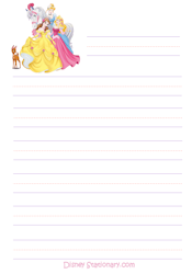 Princesses Stationery