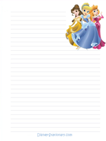 Princesses Stationery