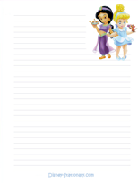 Princesses Stationery