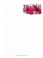 Princesses Stationery