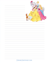 Princesses Stationery