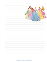 Princesses Stationery