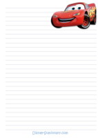 Cars Stationery