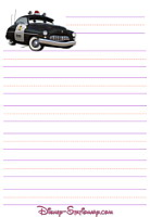 Cars Stationery