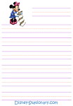 Minnie Mouse Stationery