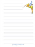 Tinker Bell Stationery